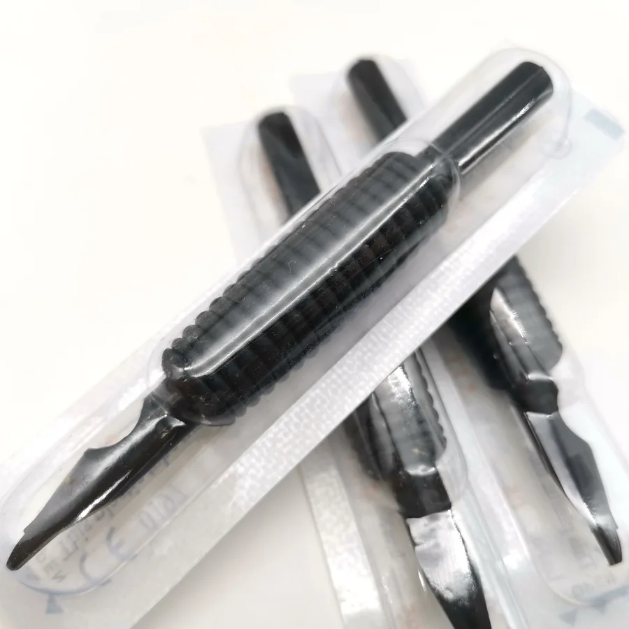 40 шт. RT FT 16 мм черные резиновые одноразовые тату трубки ручки для поставки|tube a