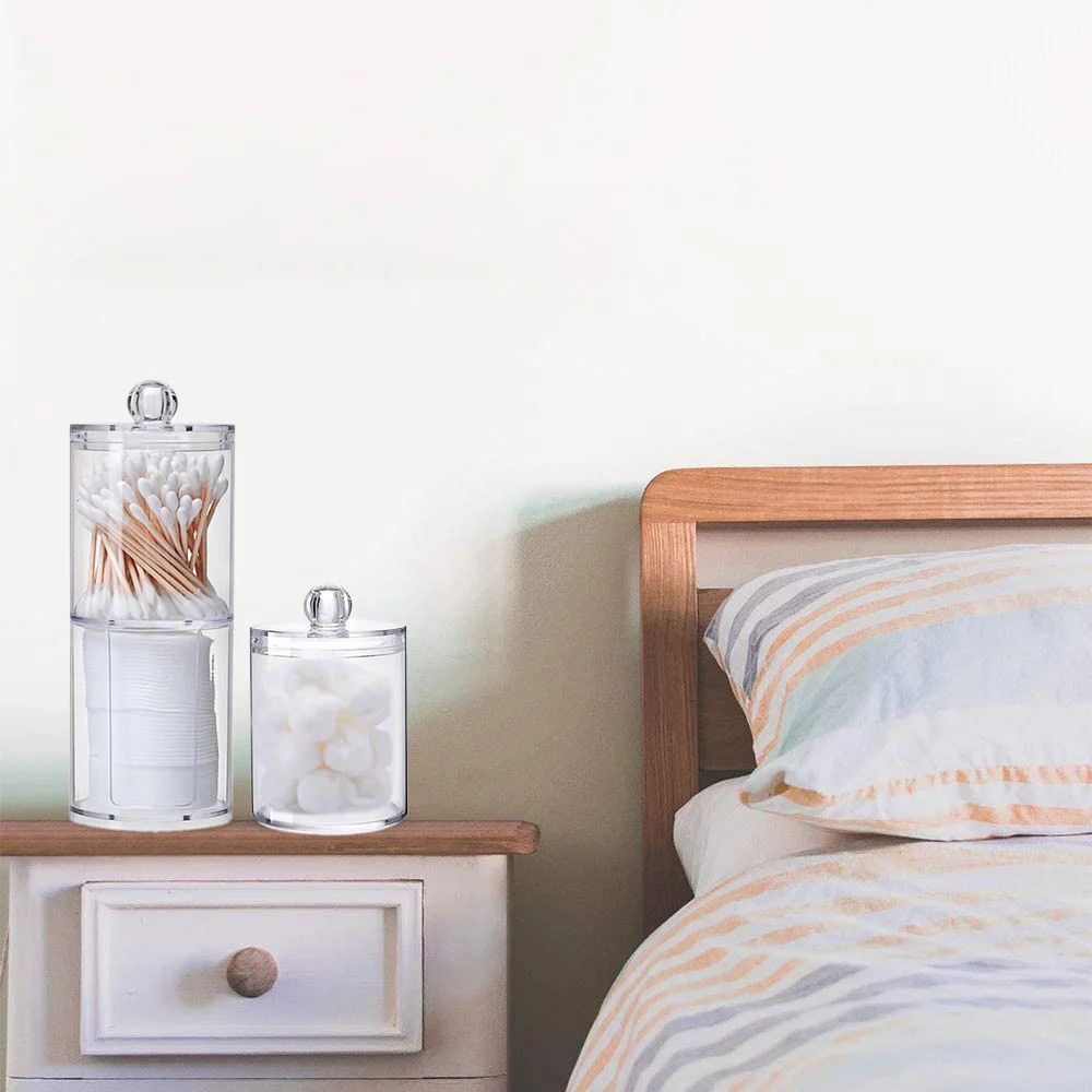 Коробка для хранения акриловая многофункциональная круглая коробка Контейнер