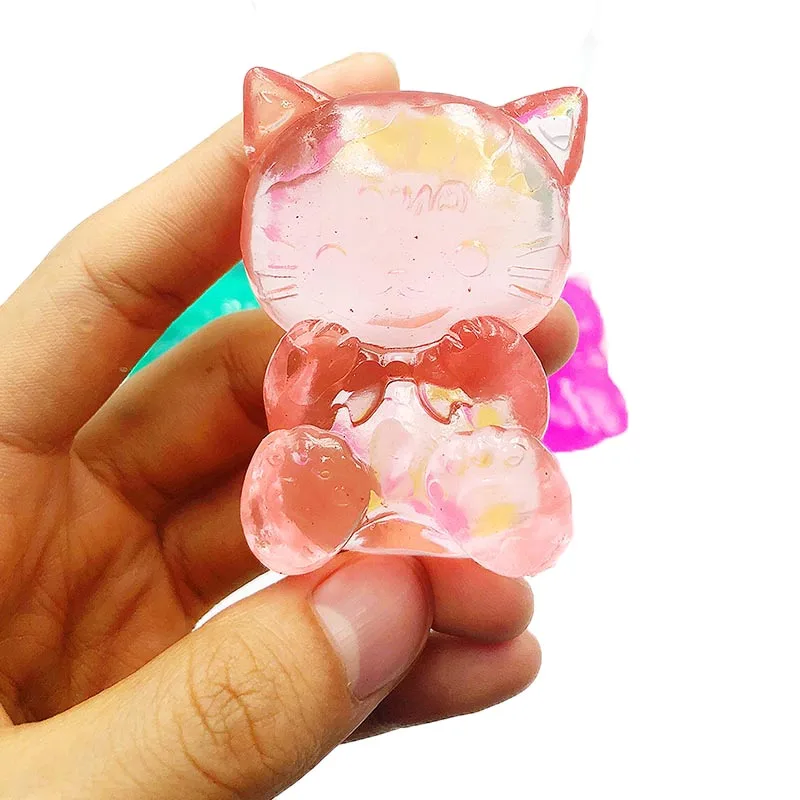 Милый Mochi мягкий Кот липкий медленно поднимающийся Squeeze Исцеление забавные дети Kawaii Дети, игрушки для взрослых снятие стресса Декор дропшиппинг