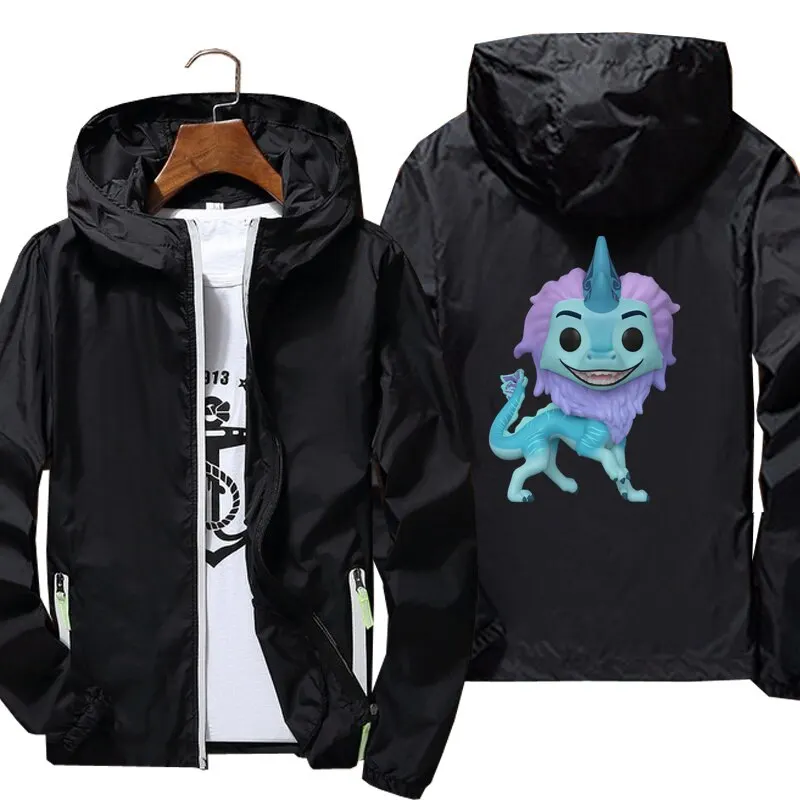 

2021 Jackets man raya and last dragon 1 Windbreak jacket Reflective Skin Sun Spring Autumn brand jacket printing