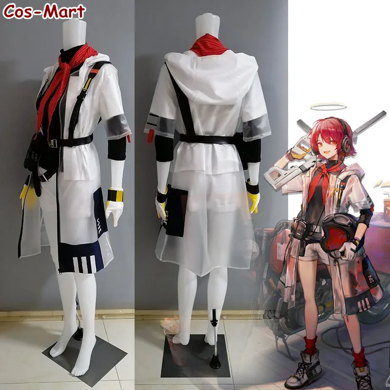 

Игра Arknights Exusiai карнавальный костюм Родосе городская мода форма наездника активности вечерние Одежда для ролевых игр изготовленные по индивидуальному заказу