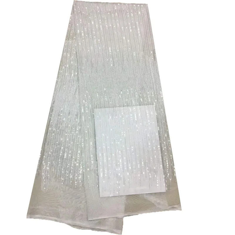 HFX новейшая темно-синяя индийская вышивка тюль кружево вечернее платье французская кружевная ткань Африканская Высококачественная блестящая Сетка кружево X888-9