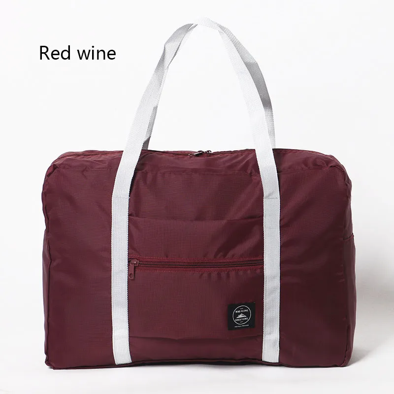 Бежевый 1Pc New Hot Sale Large Casual Waterproof Travel Bag Clothes Capacity Shoulder Bag Foldable Handbag Duffle Bag Durable Travel Bag - Цвет: Бежевый