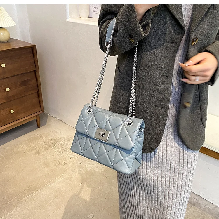 Женская квадратная сумка Jin дизайнерская из высококачественной искусственной