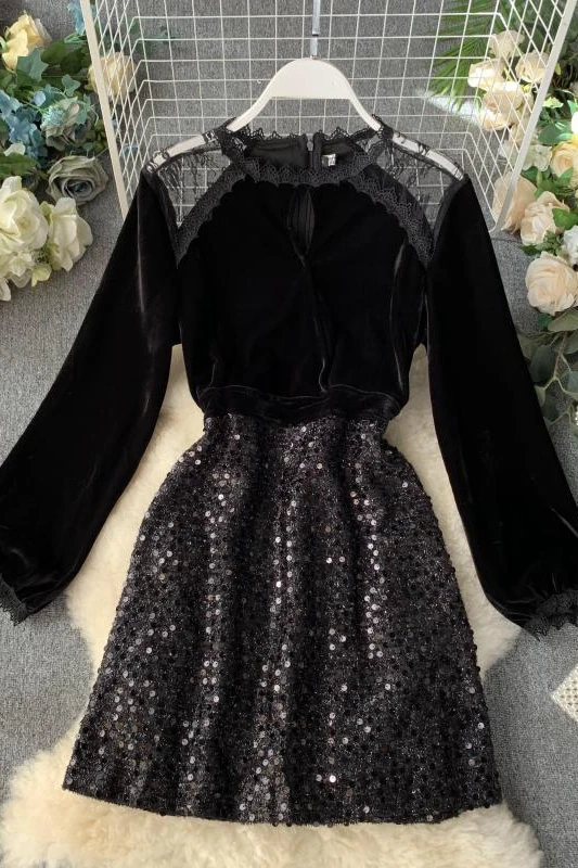 2019 Новая модная женская одежда осеннее и зимнее платье женское вечернее | Женская