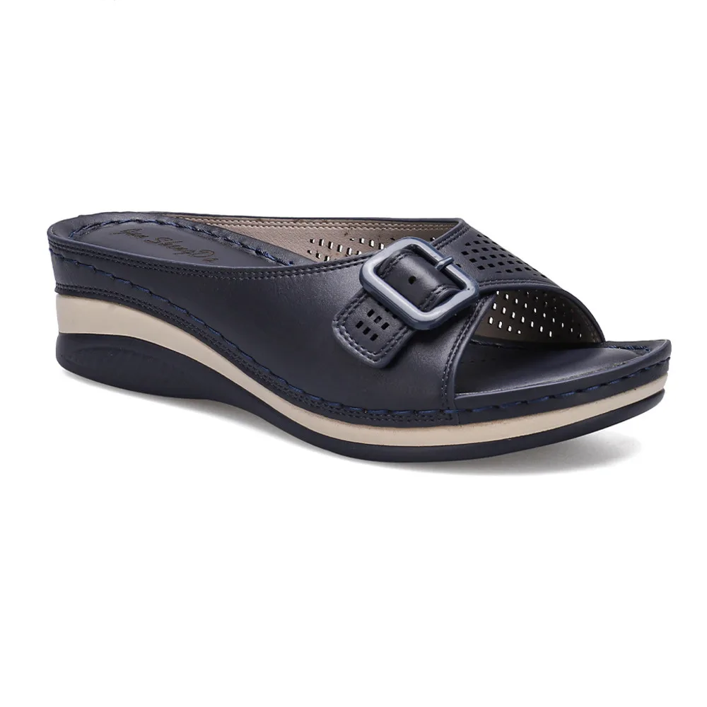 

Women's Shoes 2021 New Thick Soled Fashion Slippers Women's Large Sandals Sandalias De Las Mujeres Mujer