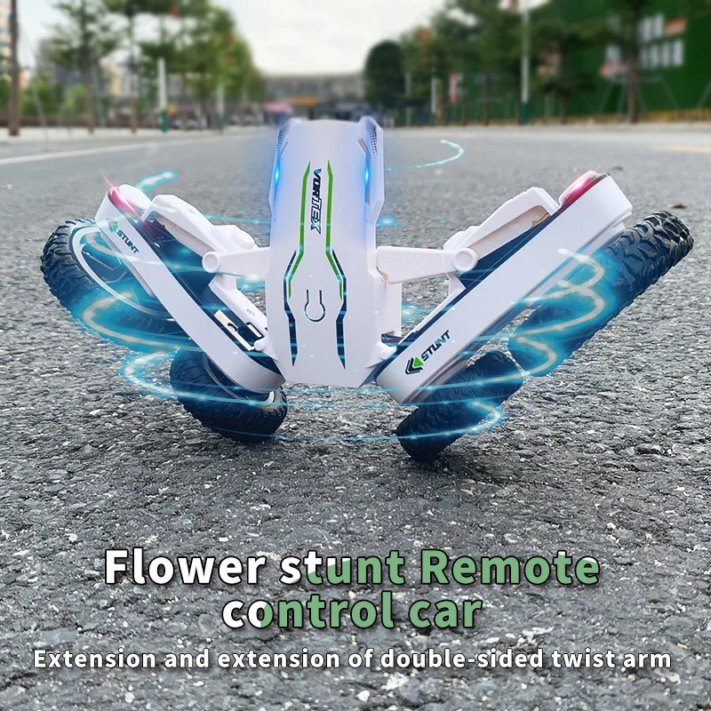 

RC Stunt Car 2.4Ghz 4CH Drift Deformation Radio Control Crawler 360 Degree Flip RC Vehicle Boy Toys with LED Light Buggy Model