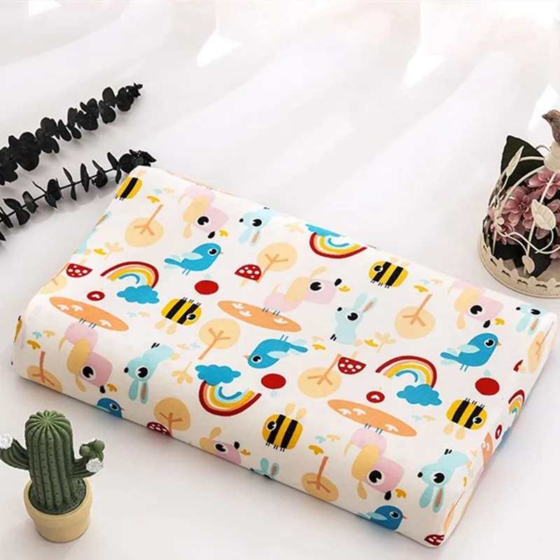 Прямоугольник печатных подушка для новорожденного крышка нижнее белье с