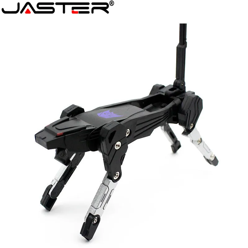 JASTER пластиковая игрушка стиль U диск мультипликационный персонаж usb флеш-накопитель transomer pendrive 4 ГБ 8 ГБ 16 ГБ 32 ГБ трансформационный робот