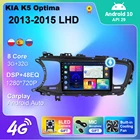 Автомагнитола 2 Din для KIA K5 Optima 2013-2015, Android 10, GPS-навигация, 4G, Wi-Fi, Android, DSP, BT, Carplay, DVD, мультимедийный проигрыватель