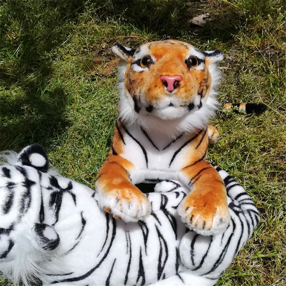 Детская игрушка Бигль собака/белый тигр/леопард/далматинцы реалистичные мягкие