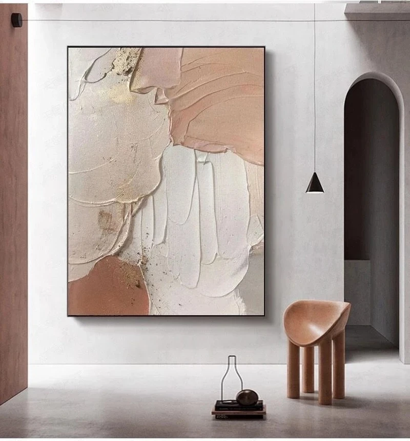 Абстрактные картины на холсте большие настенные современные минималистичные