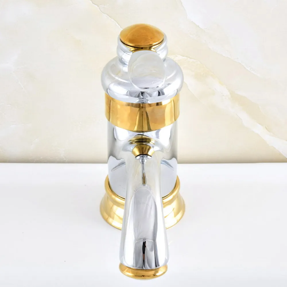 Полированный хромированный Латунный однорычажный смеситель для ванной комнаты