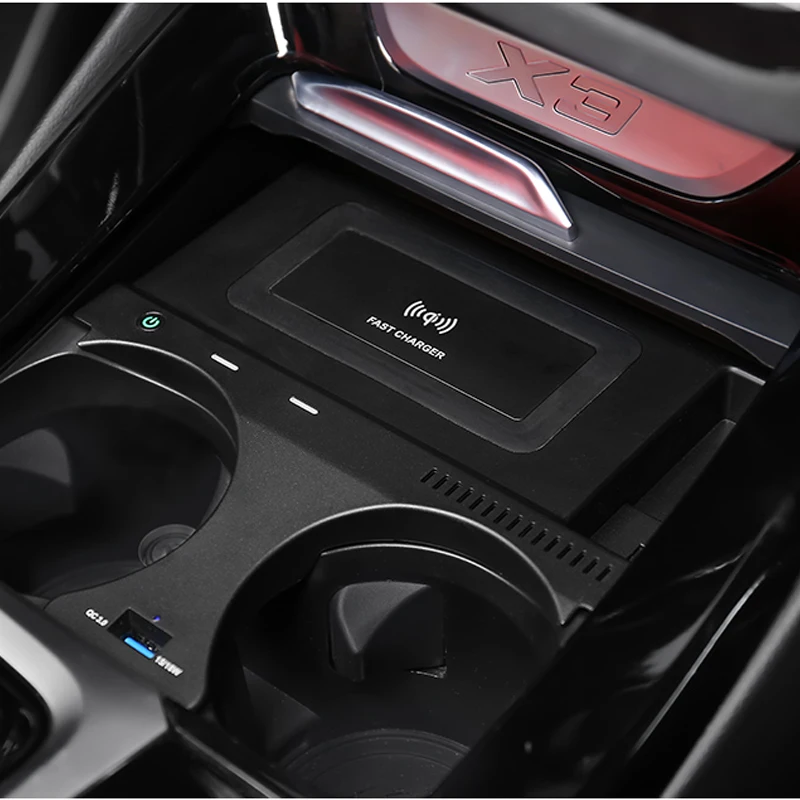 Беспроводное зарядное устройство для BMW X3 G01 X4 G02 2017 2018 2019 QI автомобильное