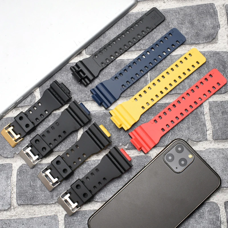 Силиконовый ремешок для объектива с оптическими зумом Casio G SHOCK GA 110 120 GD 100 DW 5600 GW M5610