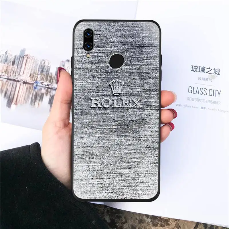 

Luxury watch logo Phone Case For Huawei Honor 7C 7A 8X 8A 9 10 10i Lite 20 NOVA 3i 3e
