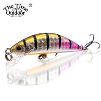 thetime sweet55 55mm 4 5g sinking minnow fishing minnow shad wobbler artificial fishing bait tackle for perch bass shads pesca