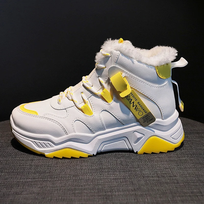 Оригинальная женская обувь для бега зимние кроссовки женские ботильоны