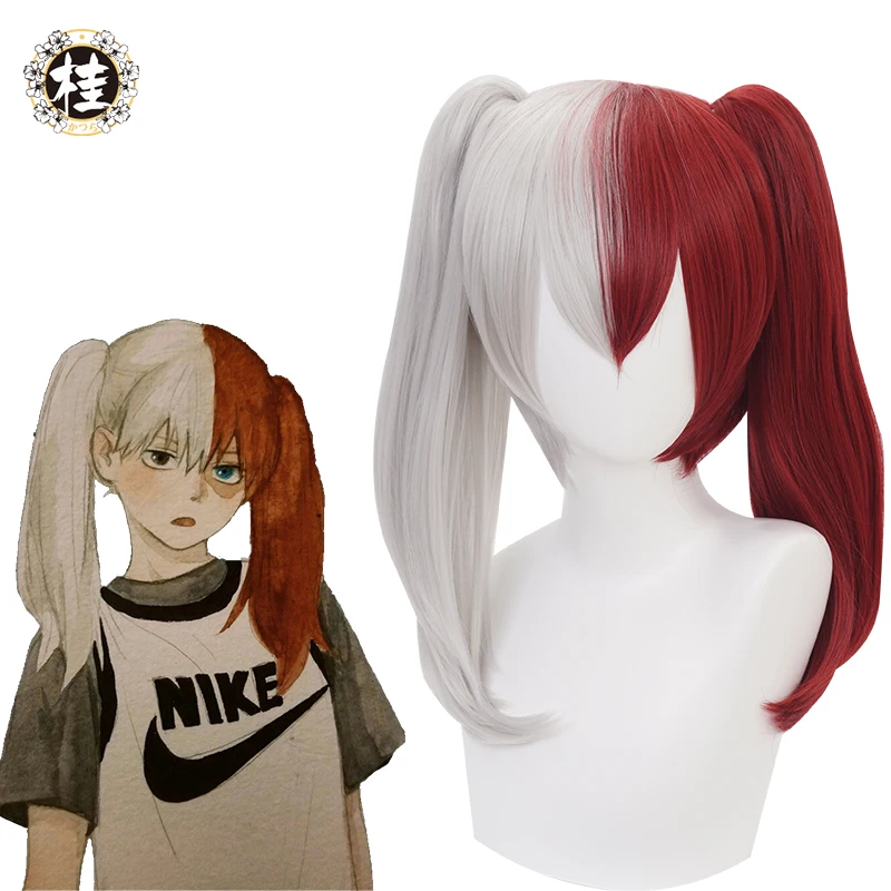 Парик для косплея химико Тодороки шото из аниме Моя геройская Академия парик