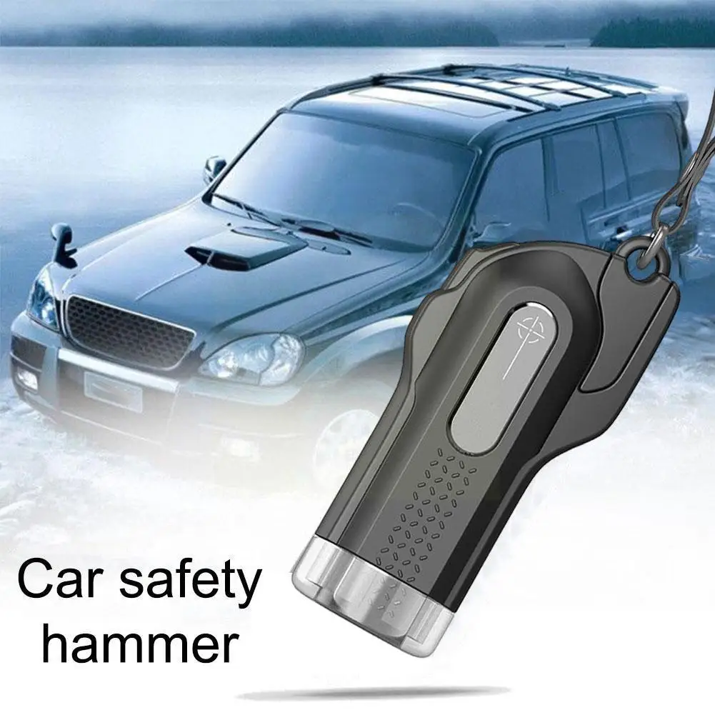 

Портативный автомобильный молоток безопасности, Автомобильный аварийный молоток для стекла и окна, аварийный новый инструмент для разбива...