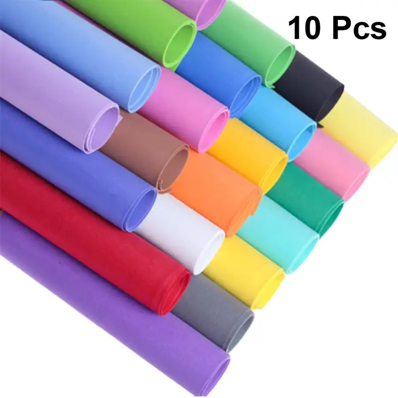 10pcs 1mm Thick EVA Foam Paper Handmade Sheets DIY Handcraft Scrapbooking Craft Flower Background Cardboard | Дом и сад