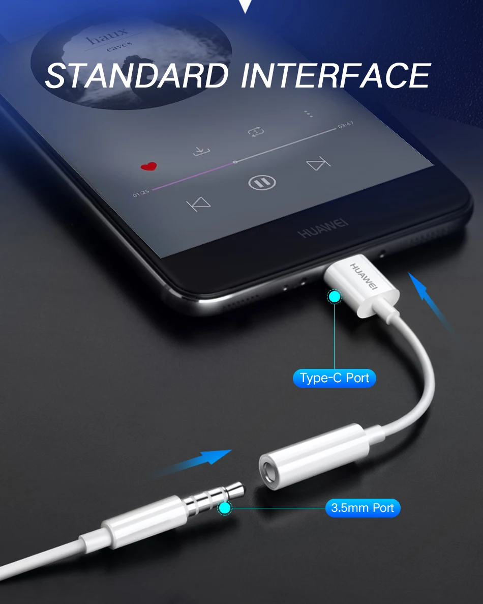 Huawei наушники USB конвертер телефон адаптер 3,5 мм Тип C аудио кабель адаптер для P10 P20 Mate10 20 Pro RS Honor 20 Pro