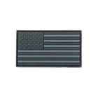 Флаг США ПВХ Военная нашивка на крючок и петлю Резиновый значок американская армия военная тактическая куртка одежда сделай сам