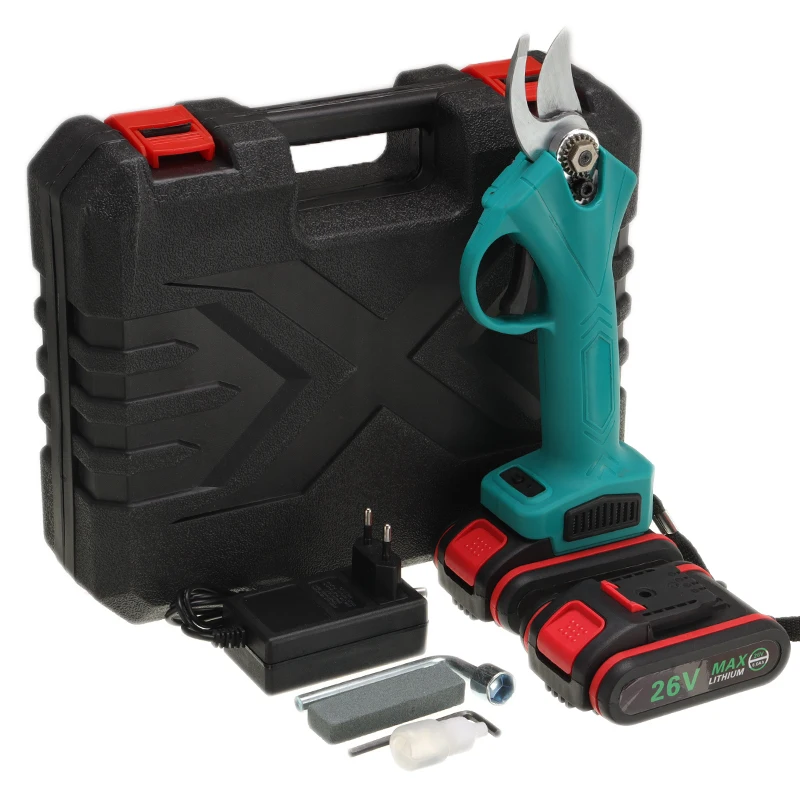 

Cordless Electric Pruning Shears Branch Cutter Electric Pruner Garden Tool Grafting Electric Garden Tool Branch Scissors