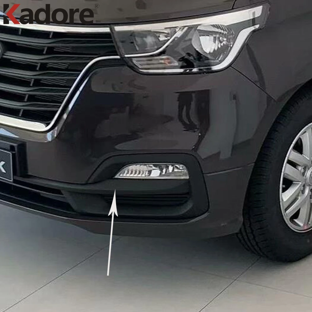 Передняя Нижняя отделка бампера для Hyundai Grand Starex H-1 i800 2018 2019 2020 ABS хромированный