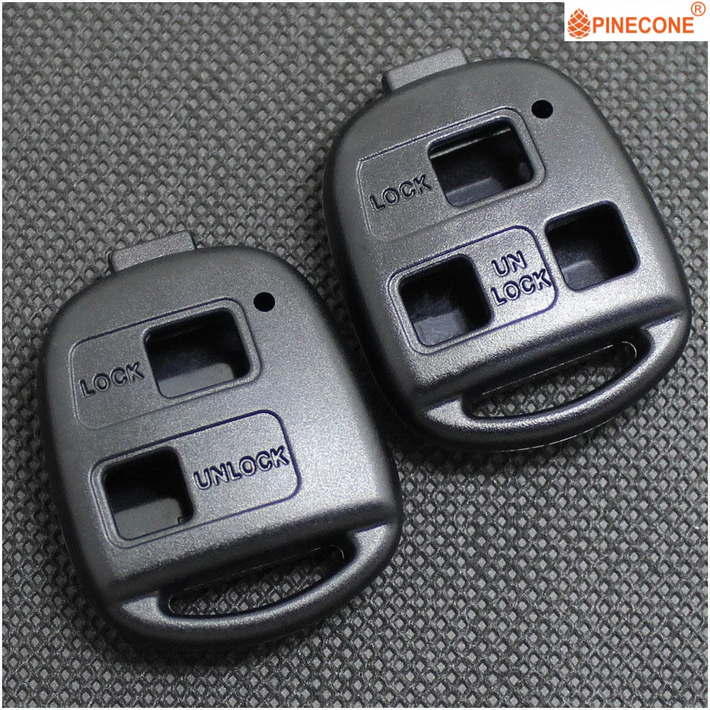 PINECONE для Toyota Echo RAV4 Yaris Prado Alphard Previa Tarago Pixis Rush Celica Estima чехол ключей сменный 1 шт.|Ключ