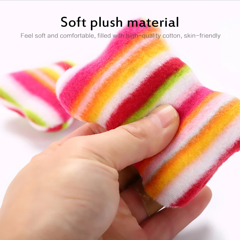 1 Pcs Rainbow Snake Shape Funny Cat Stick Head With Ring Box Interactive Toy Pet Supplies Ball | Дом и сад