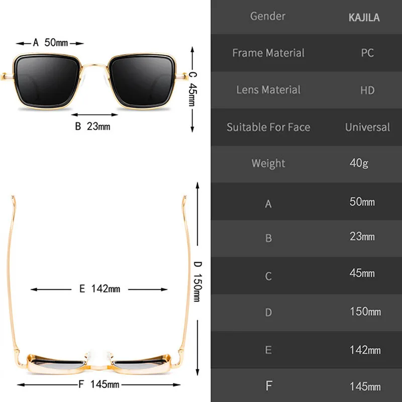 

Eyewear Trendy For Glasses soleil de Square Shades Sun Brand Retro Women Steampunk Sunglasses Vintage Men lunette Metal Men Re