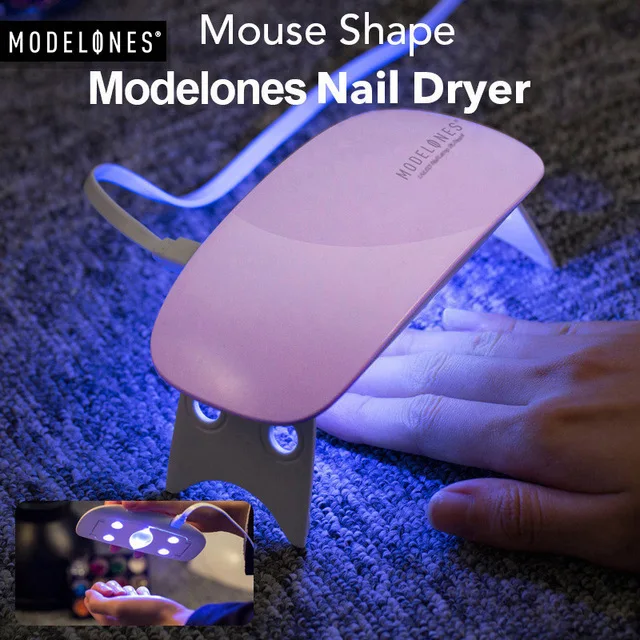Modelones SUNmini 6w UV Светодиодная лампа для сушки ногтей Портативный USB-кабель Prime Gift