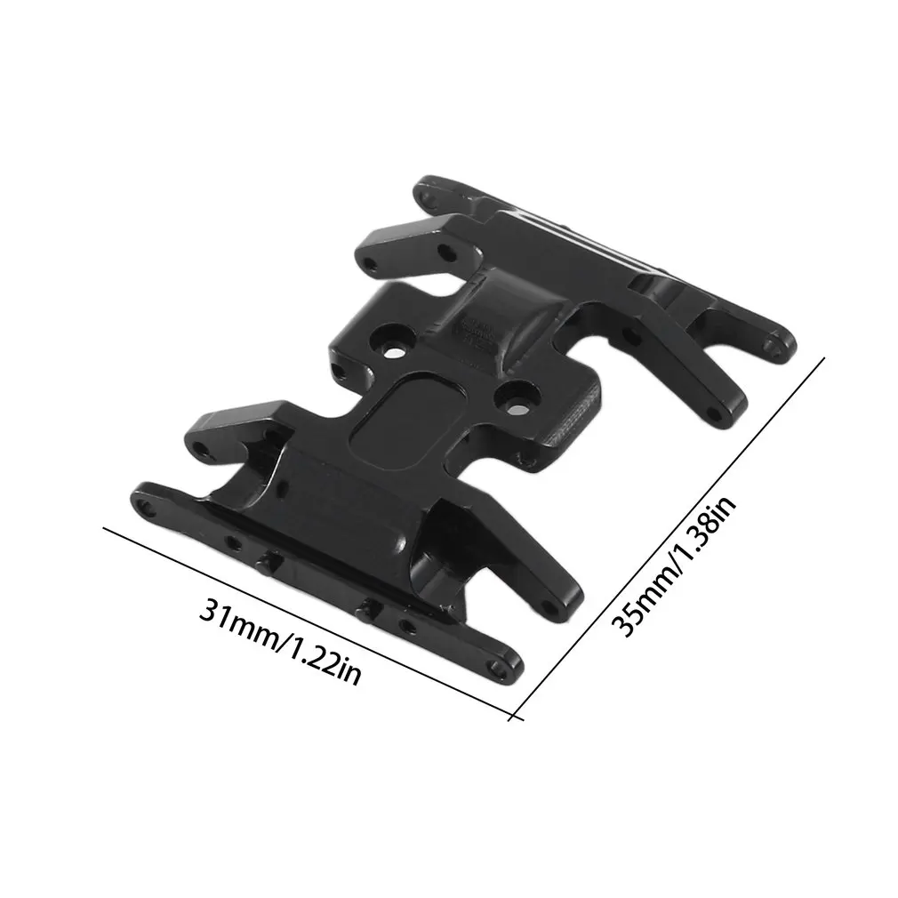 

Durable Aluminum Skid Plate For 1/24 RC Crawler Car Axial SCX24 90081 Light Weight And Portable Size