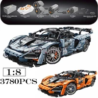brand new 18 ratio high tech remote control super racing building block assembly toy building block model diy boy birthday gift