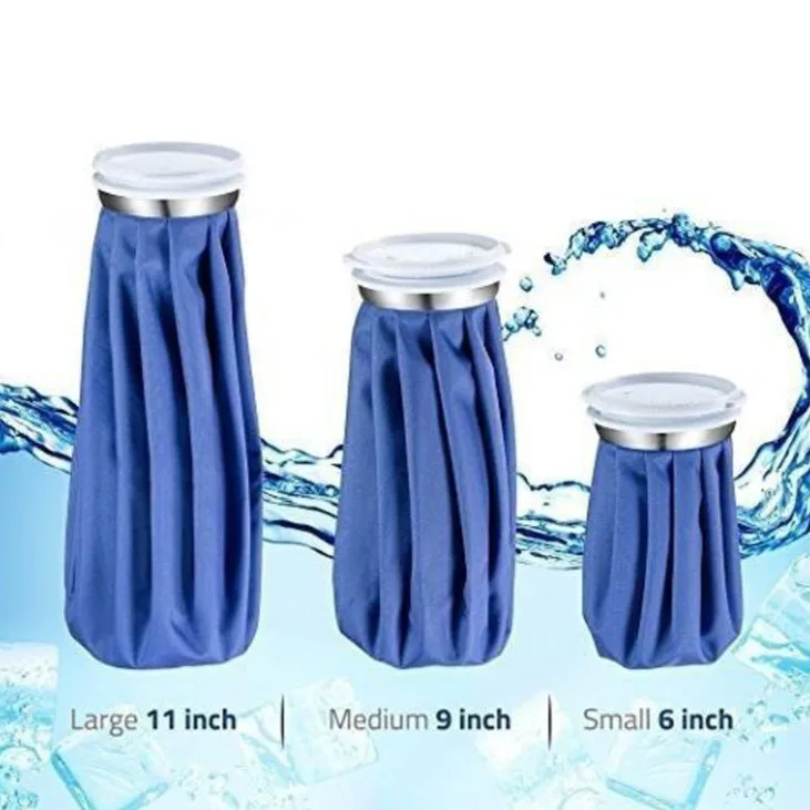 

3 Size Sport Injury Ice Bag Cap Reusable Health Care Cold Therapy Pack Cool Pack Muscle Aches First Aid Relief Pain Massage Tool