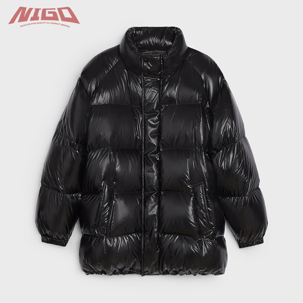 

Парка NIGO в легком нейлоновом черном пальто # nigo6976