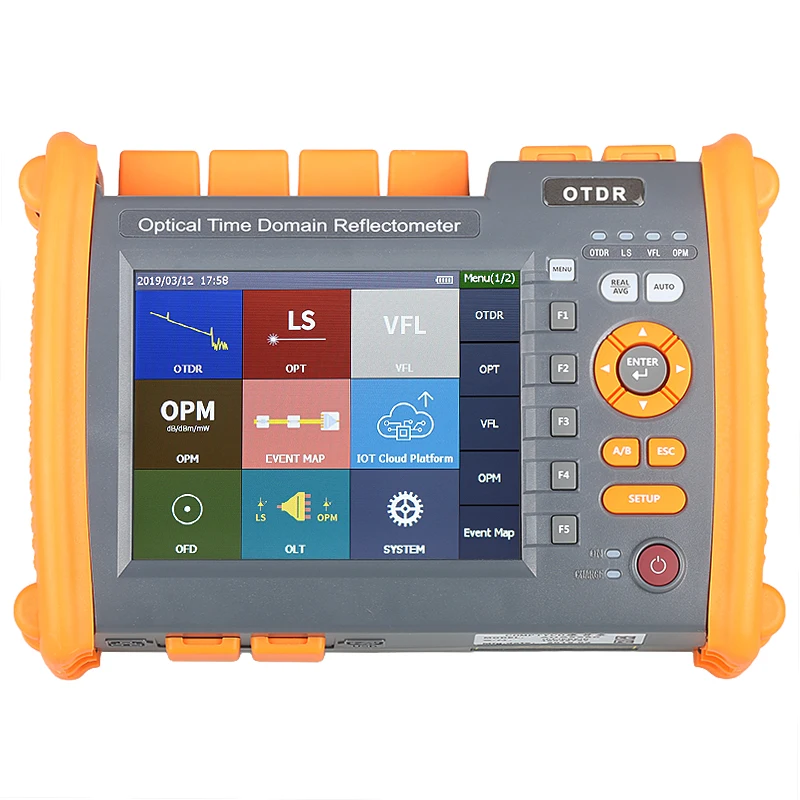 Волоконно оптический рефлектометр OTDR SM 32/30dB с источником светильник VFL OPM 1310