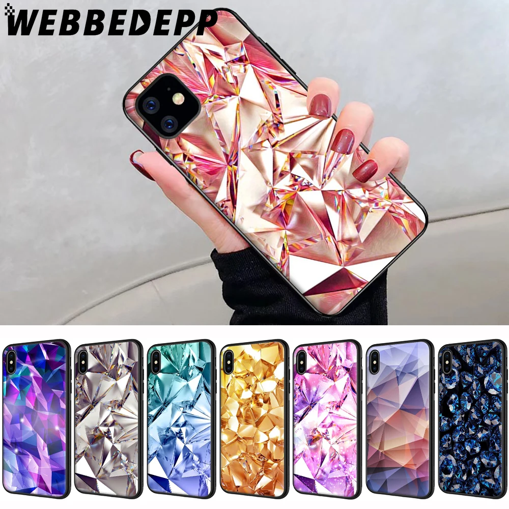 Мягкий чехол с кристаллами для iPhone 5 5S 6 S 7 8 Plus X XS 11 Pro MAX XR |