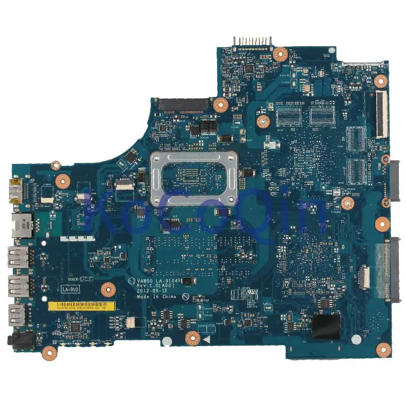 KoCoQin aptop материнская плата для ноутбука DELL Inspiron 3521 i7 3537U SR0XG VAW00 LA 9104P CN 0RDTJC