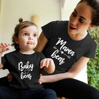 tshirt love heartbeat cotton family matching clothes mommy and me tshirt mother daughter son tshirt baby mama girl boys t shirt