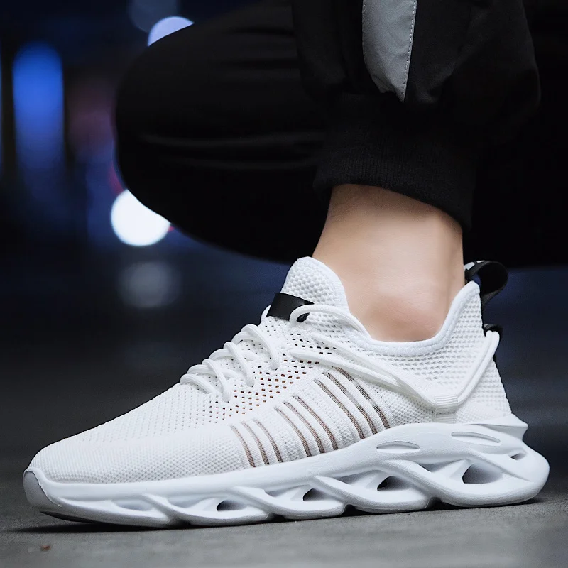 

2019 New Men Casual Shoes Chunky Sneakers Height Platform Mens Shoes Fashion Black White Male Adult Lace Up Zapatos De Hombre