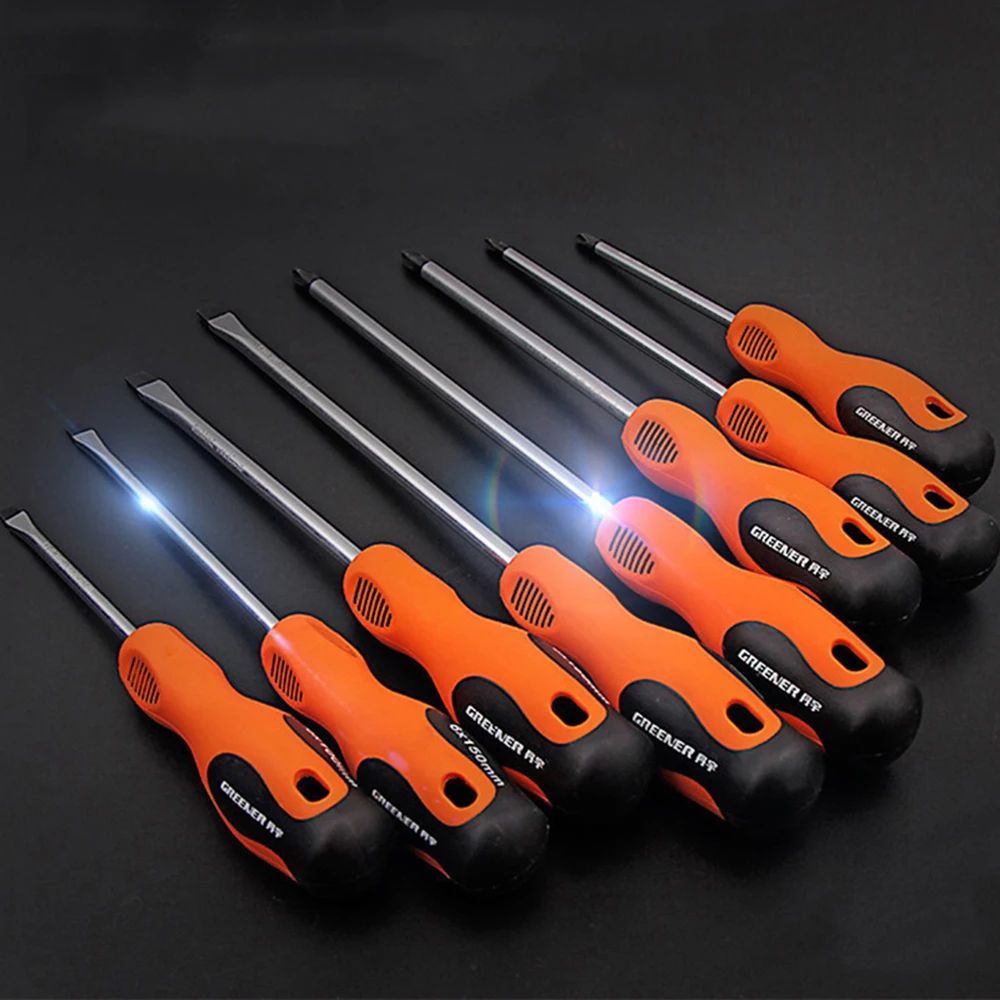 1 шт. отвертка шлицевая/крестообразная хром-ванадиевая сталь Сталь электрика