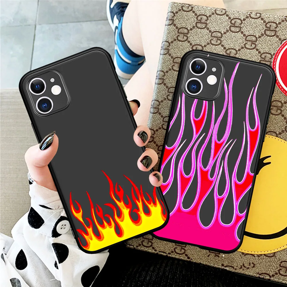 Чехол для iPhone 12 11 Pro max X XS Max 8 7 6 6S Plus XR SE 2020 силиконовый мягкий | Мобильные телефоны и