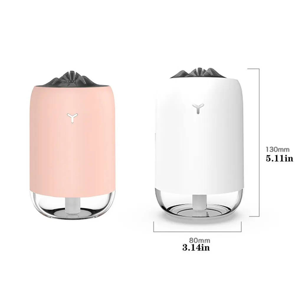 

Mini Car Humidifier Creative Atomizer USB Home Mute Aroma Diffuser Practical Large Capacity Humidifier
