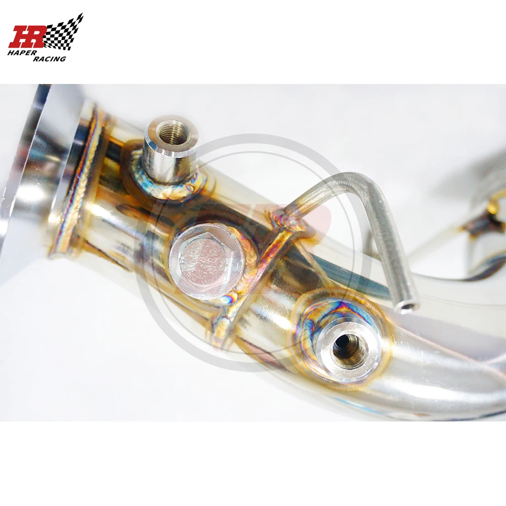 HP RACING 70 мм Производительность M57 труба 535D 335D E90 E91 E92 дизельный E60 X3 фильтр частиц