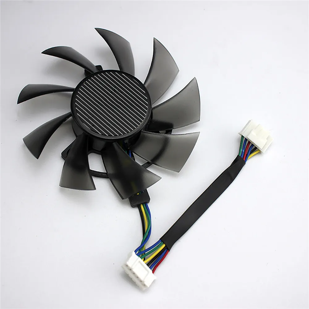 DC 12V 0.50A AMP охлаждающий вентилятор кулер для ASUS TUF GTX 1660 1660TI запасные части