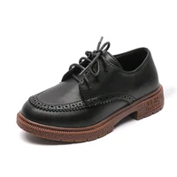 boys leather shoes 2021 spring kids school shoes for boys british style black childrens dress shoes piano performance wedding