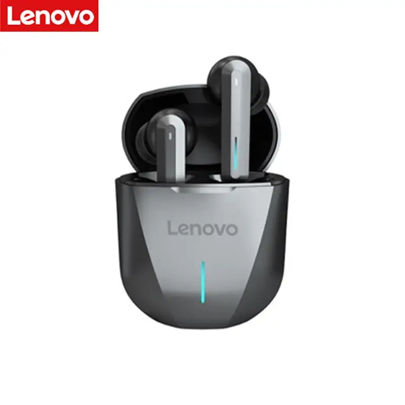 

Lenovo XG01 Wireless Bluetooth 5.0 Earphones TWS LED Touch Control Gaming HiFi Sound Built-in Mic Earbuds with Charger Case
