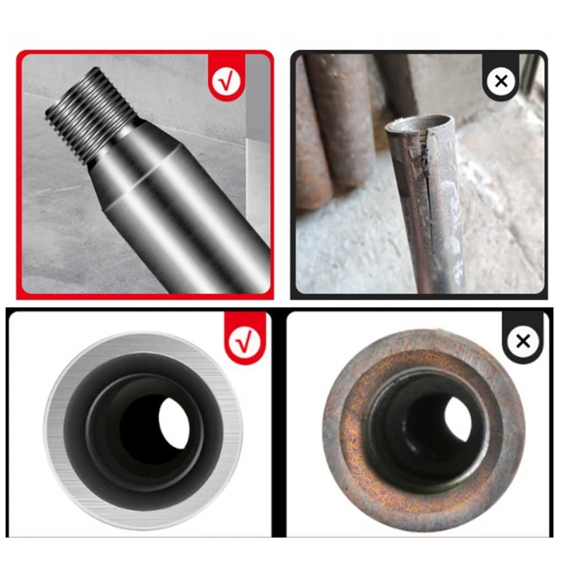 

67JB Diamond Core Bit Extension Adapter for Home Decoration Strong Anti-deformation Ability Rustproof Wear-resistant